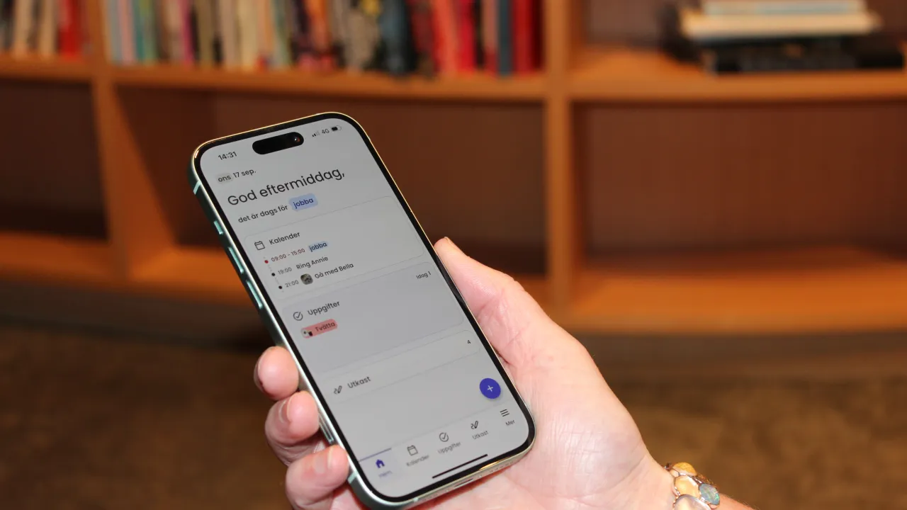 Handi Go användare i biblioteket