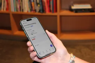 Handi Go användare i biblioteket