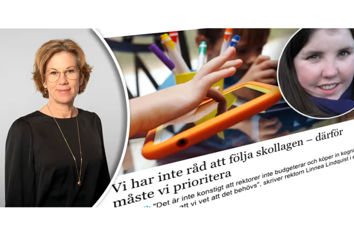 Skolvärlden Replik Abilia Linnea Landquist