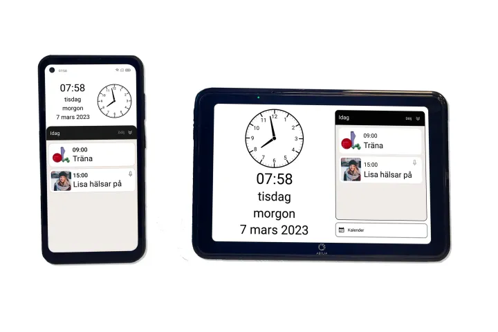 Kalenderklocka CARY Messenger