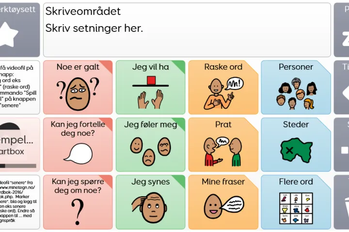 Voco chat tegnbanken