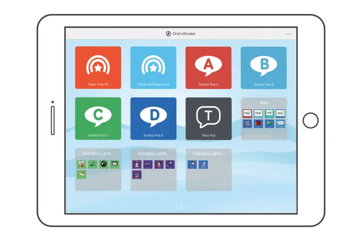 Grid for iPad programvare