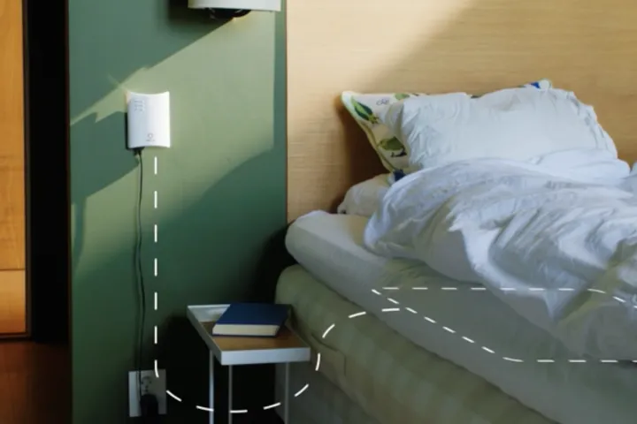 Emfit_kontrollenhet og sensor.