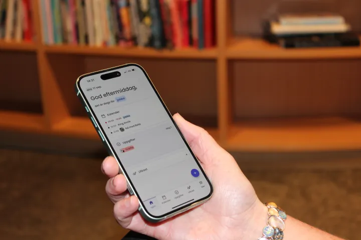 Handi Go användare i biblioteket