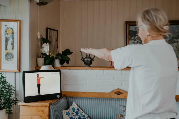 Komp og ExorLive i bruk