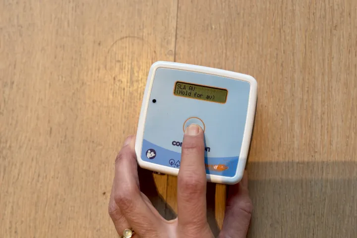 Fuktalarm Alarmenhet skru av