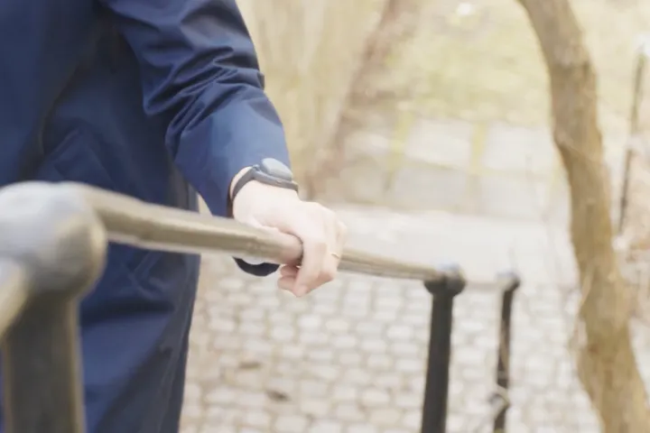 EpiMobile användare utomhus