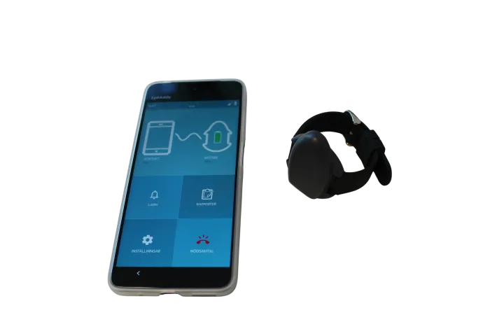 EpiMobile bärbart epilepsilarm för inne- och utomhusbruk