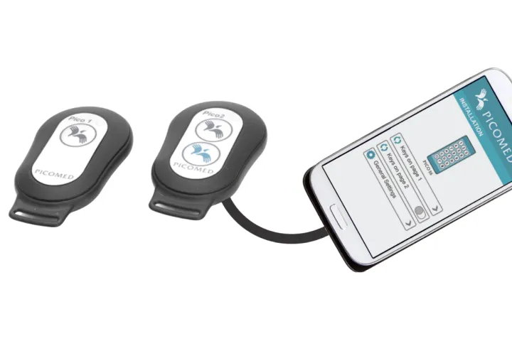 Pico 1 och 2 IR-sändare och mobilapplikation