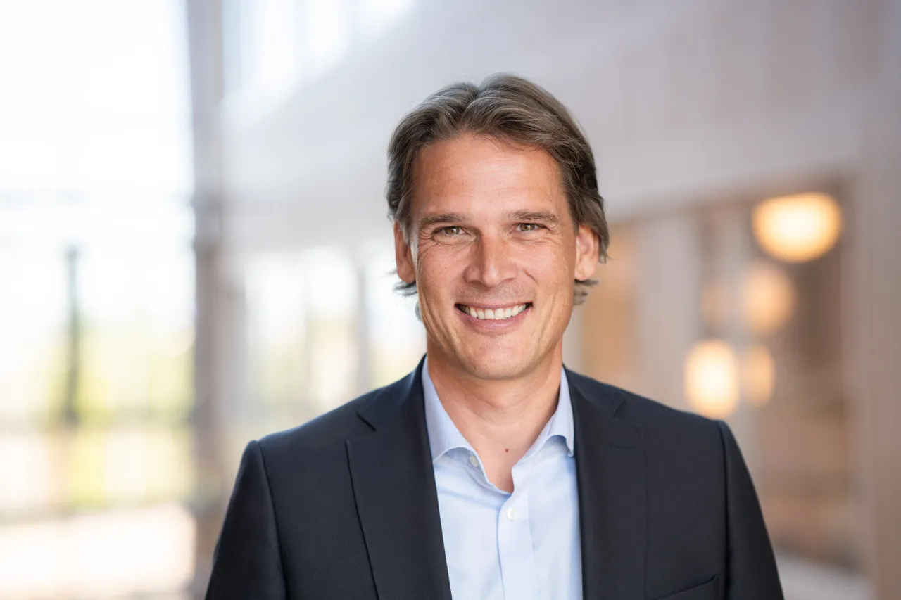 Portrait of man smiling